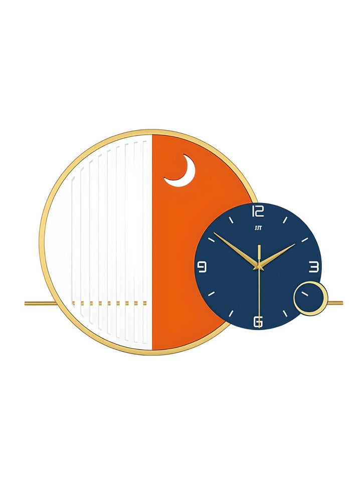 Abstract shaped wall clock