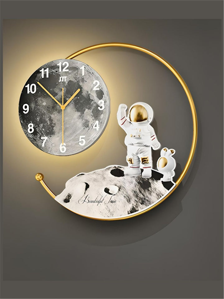 Abstract shaped wall clock