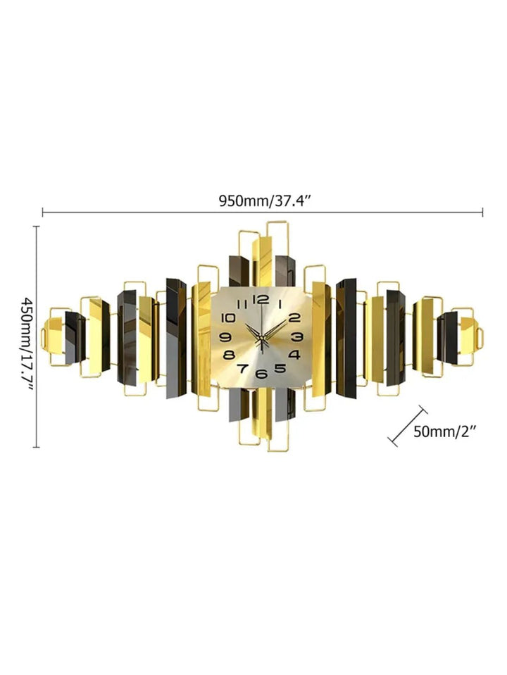 Abstract shaped wall clock