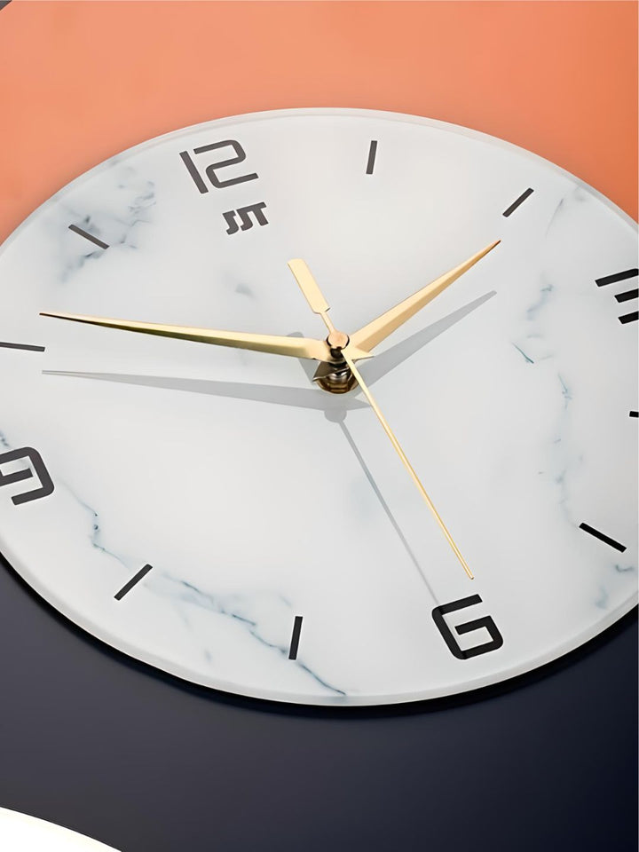 Abstract shaped wall clock