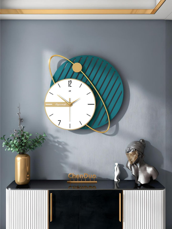 Abstract shaped wall clock