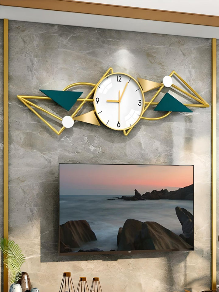 Abstract shaped wall clock