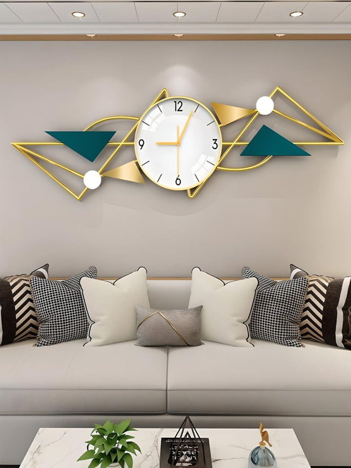 Abstract shaped wall clock