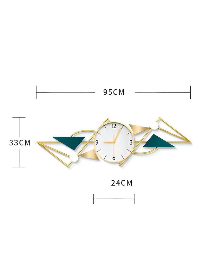 Abstract shaped wall clock