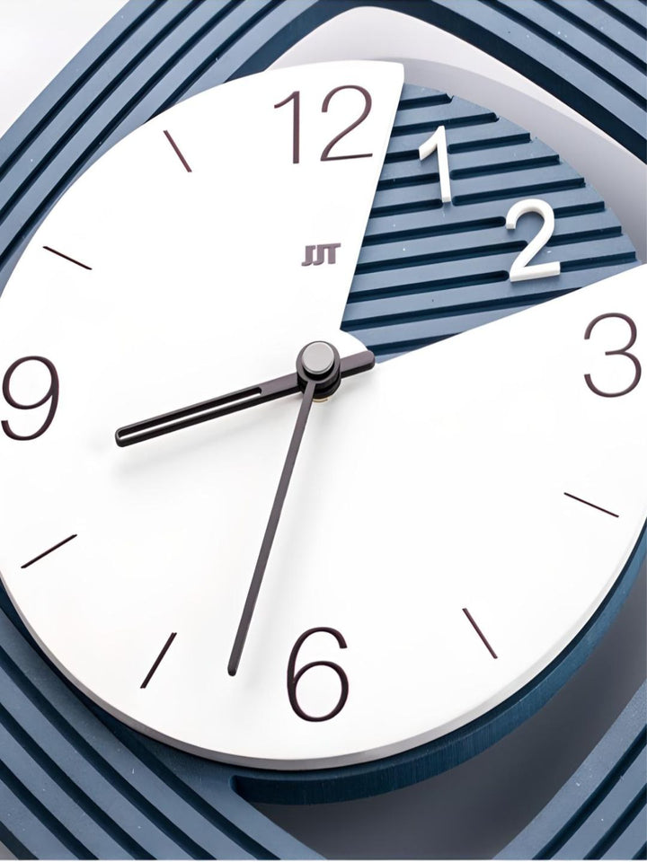 Abstract shaped wall clock
