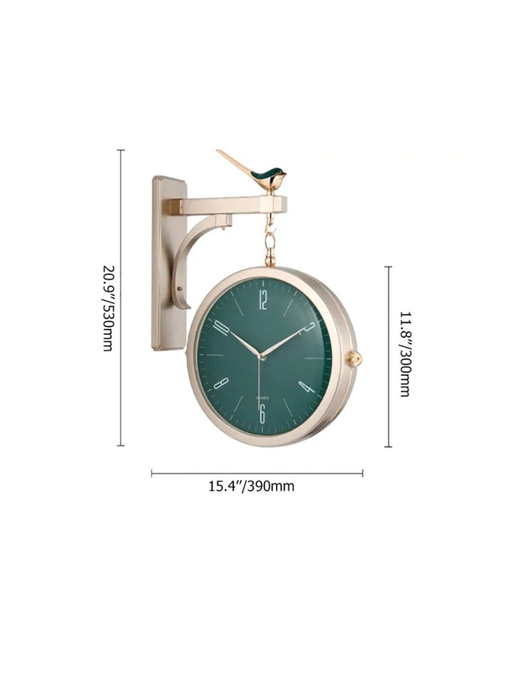 Abstract shaped wall clock
