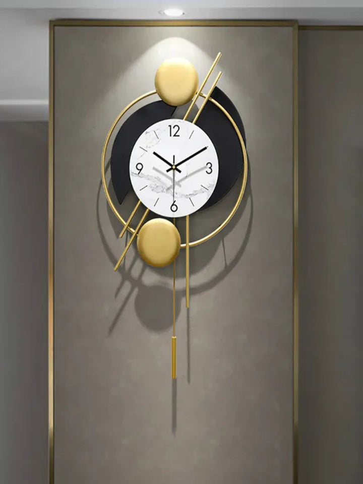 Abstract shaped wall clock