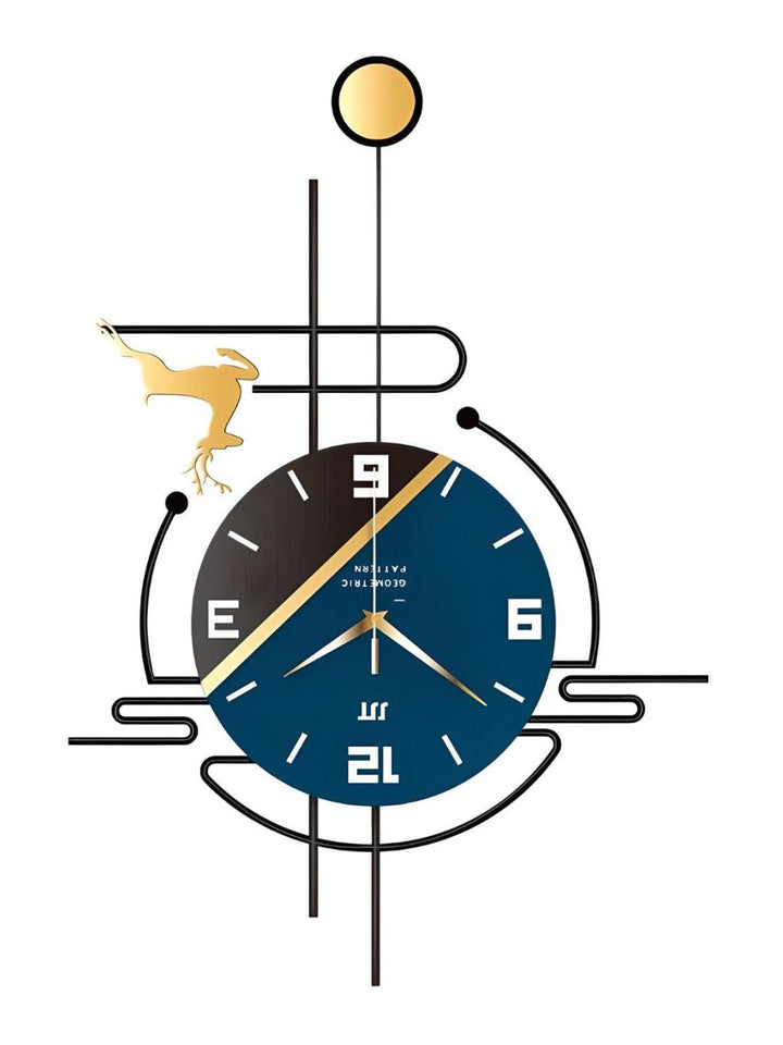 Abstract shaped wall clock