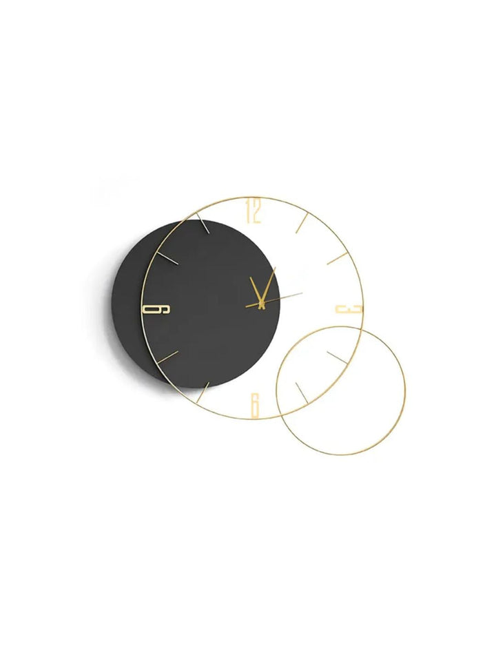 Abstract shaped wall clock