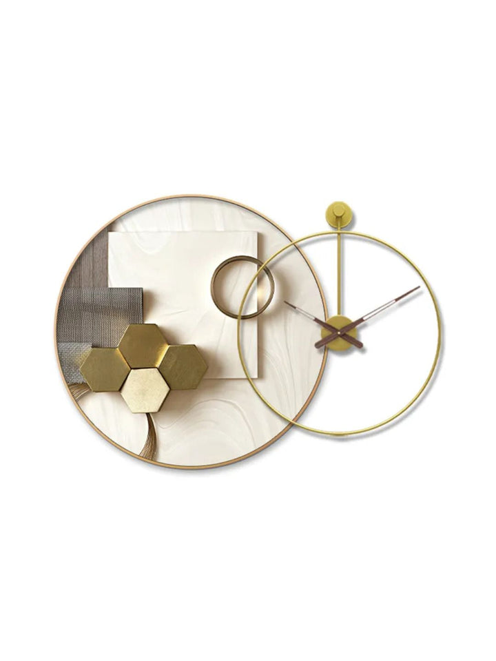 Abstract shaped wall clock
