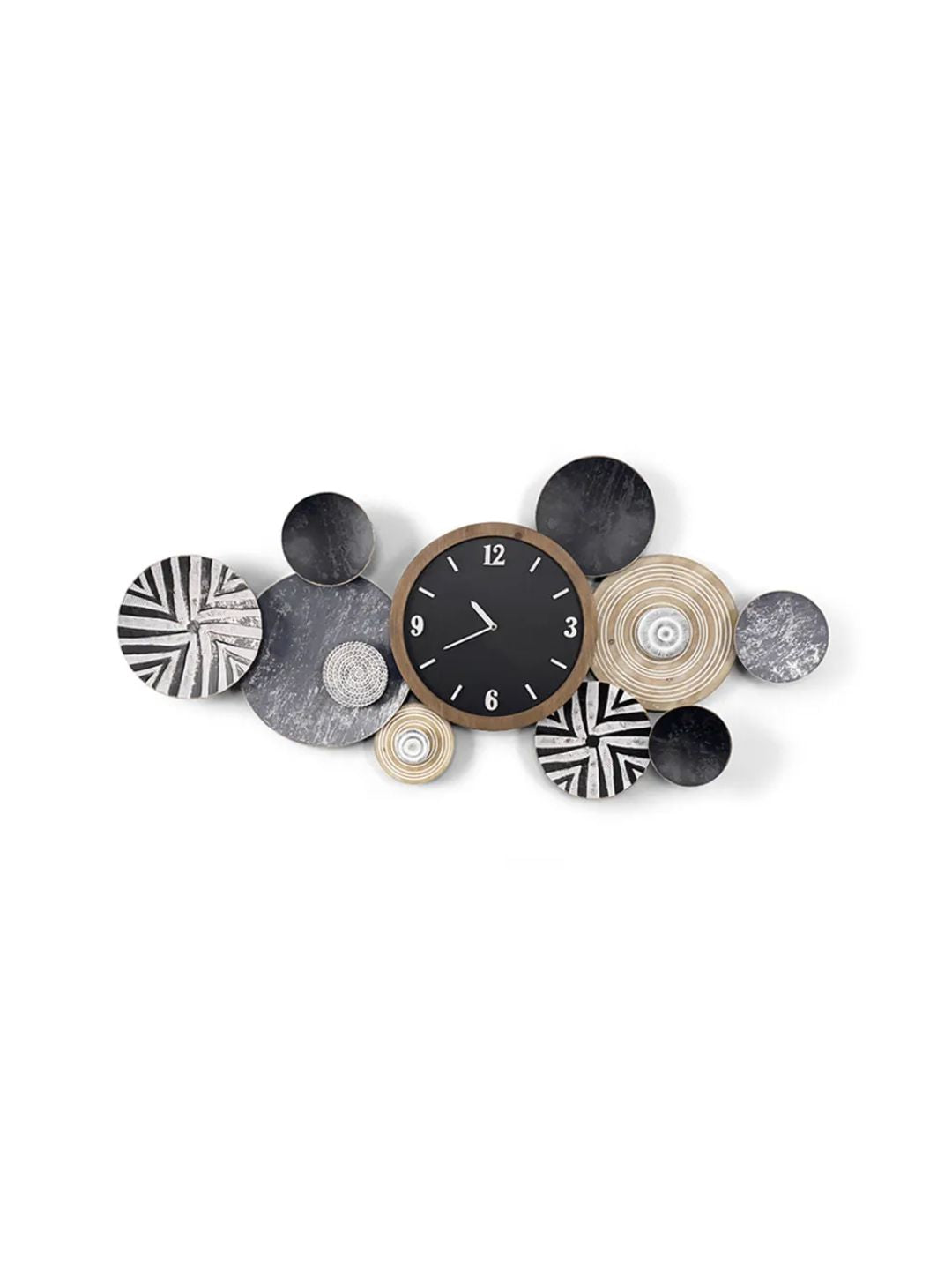 Abstract shaped wall clock