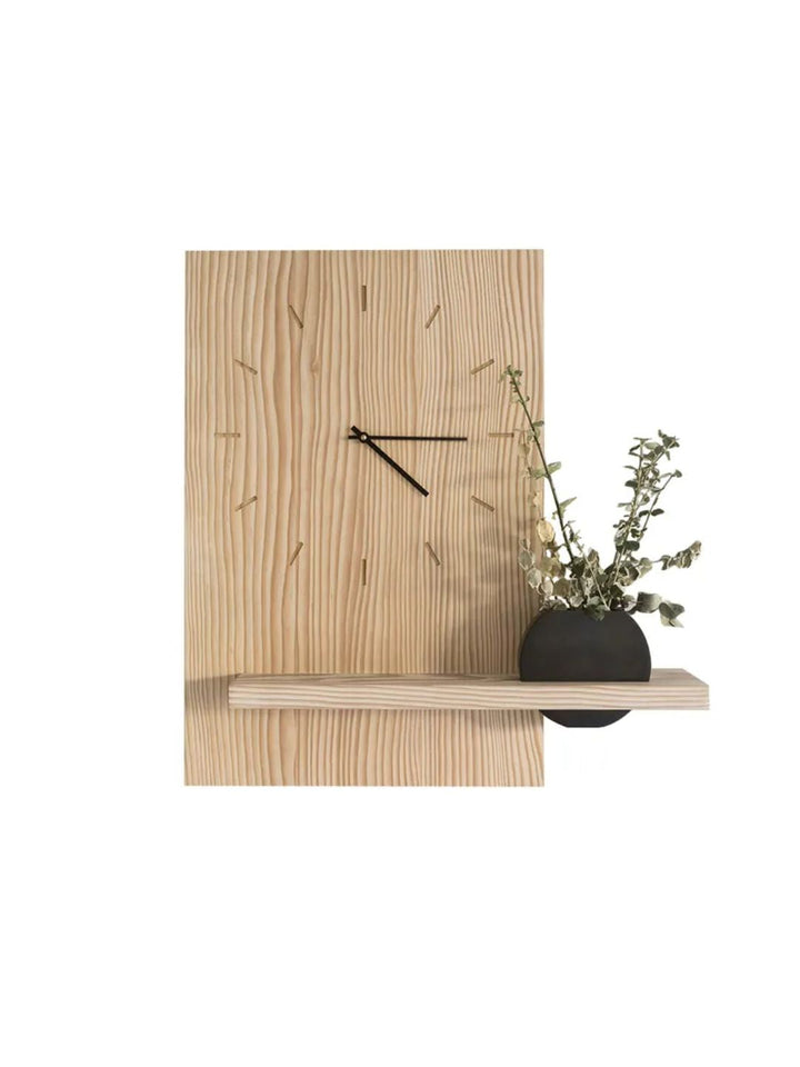 Abstract shaped wall clock