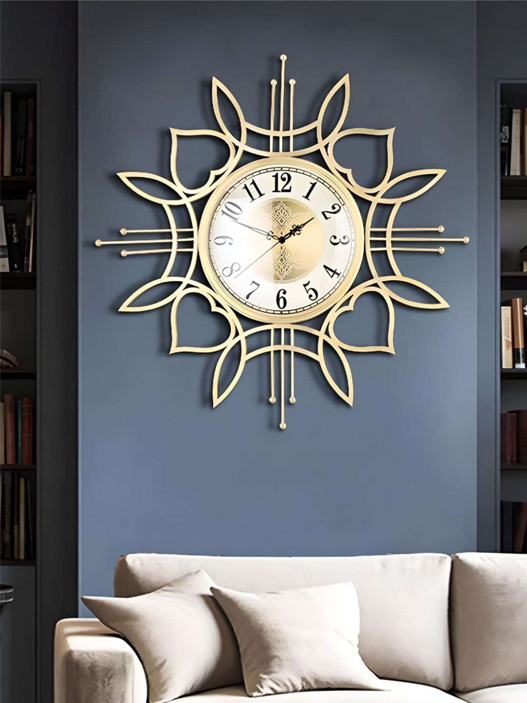 Abstract shaped wall clock