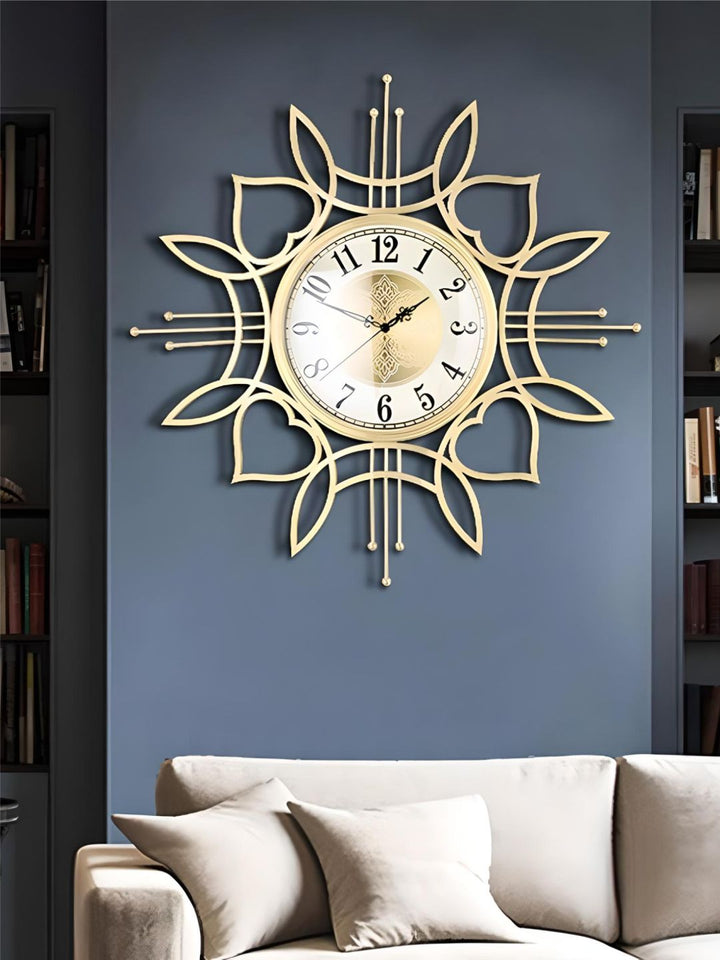 Abstract shaped wall clock
