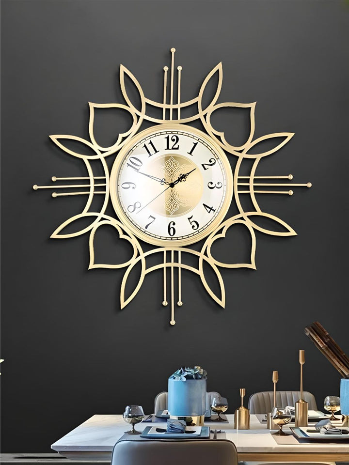 Abstract shaped wall clock