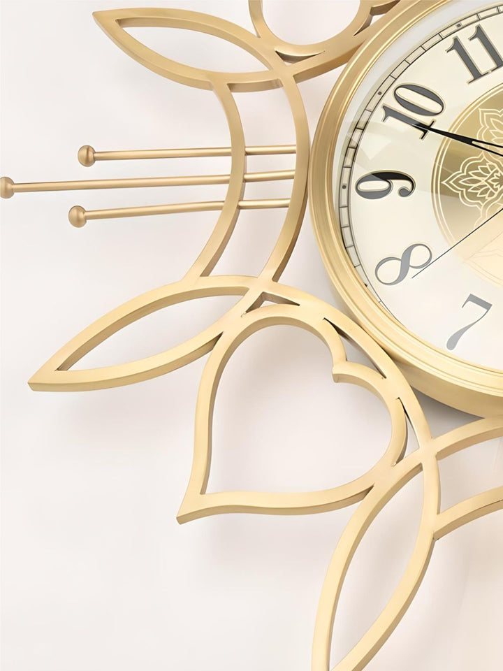 Abstract shaped wall clock