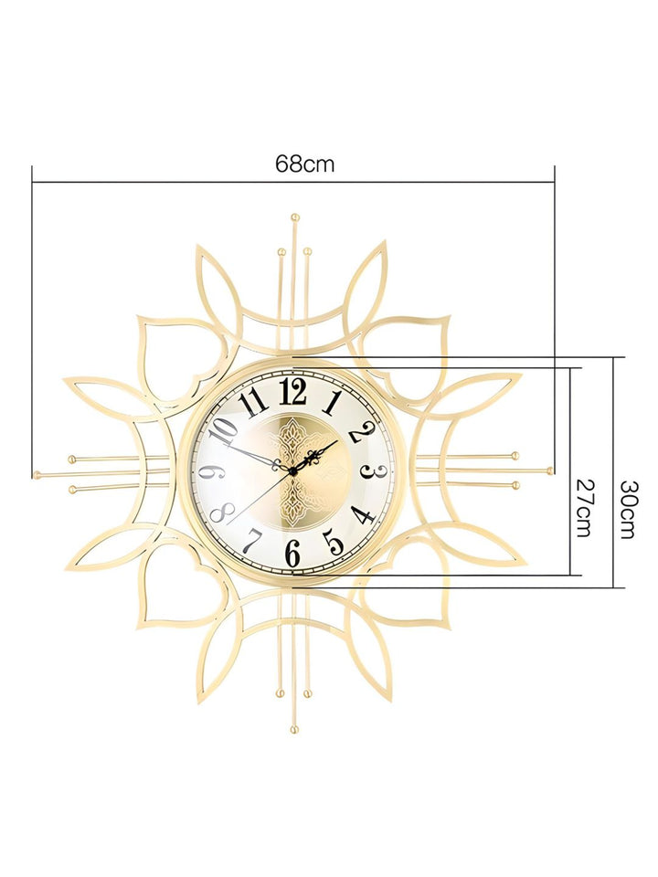 Abstract shaped wall clock