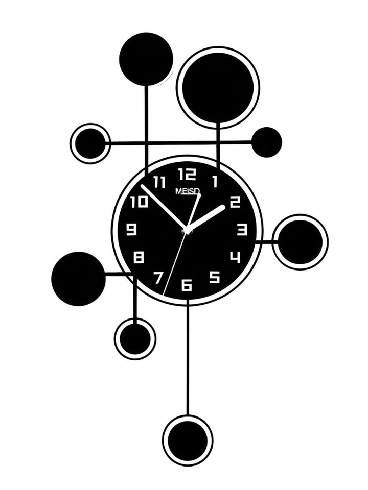 Abstract shaped wall clock