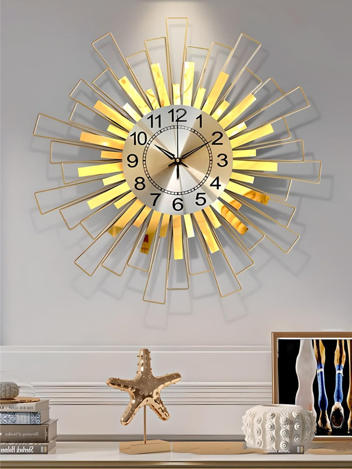 Abstract shaped wall clock