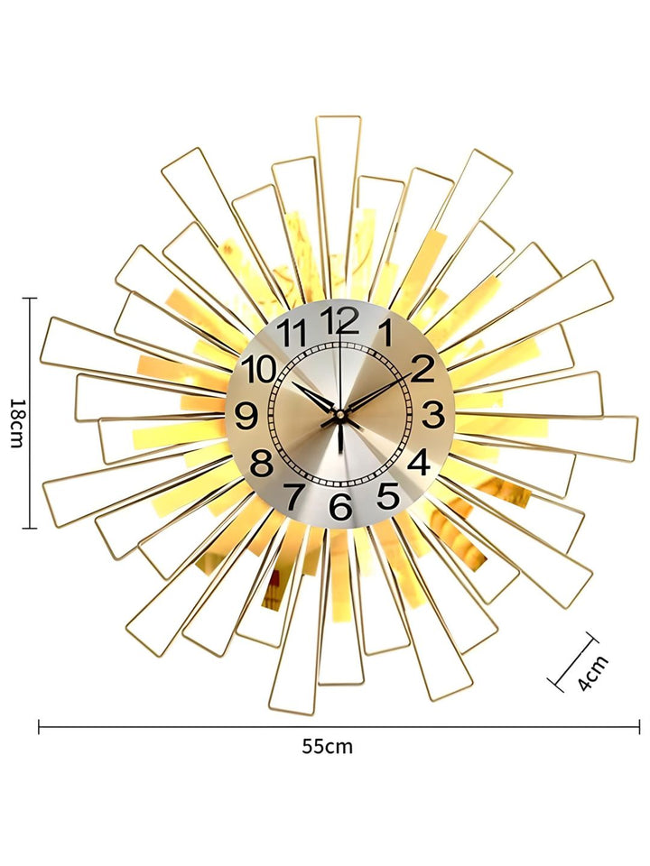 Abstract shaped wall clock