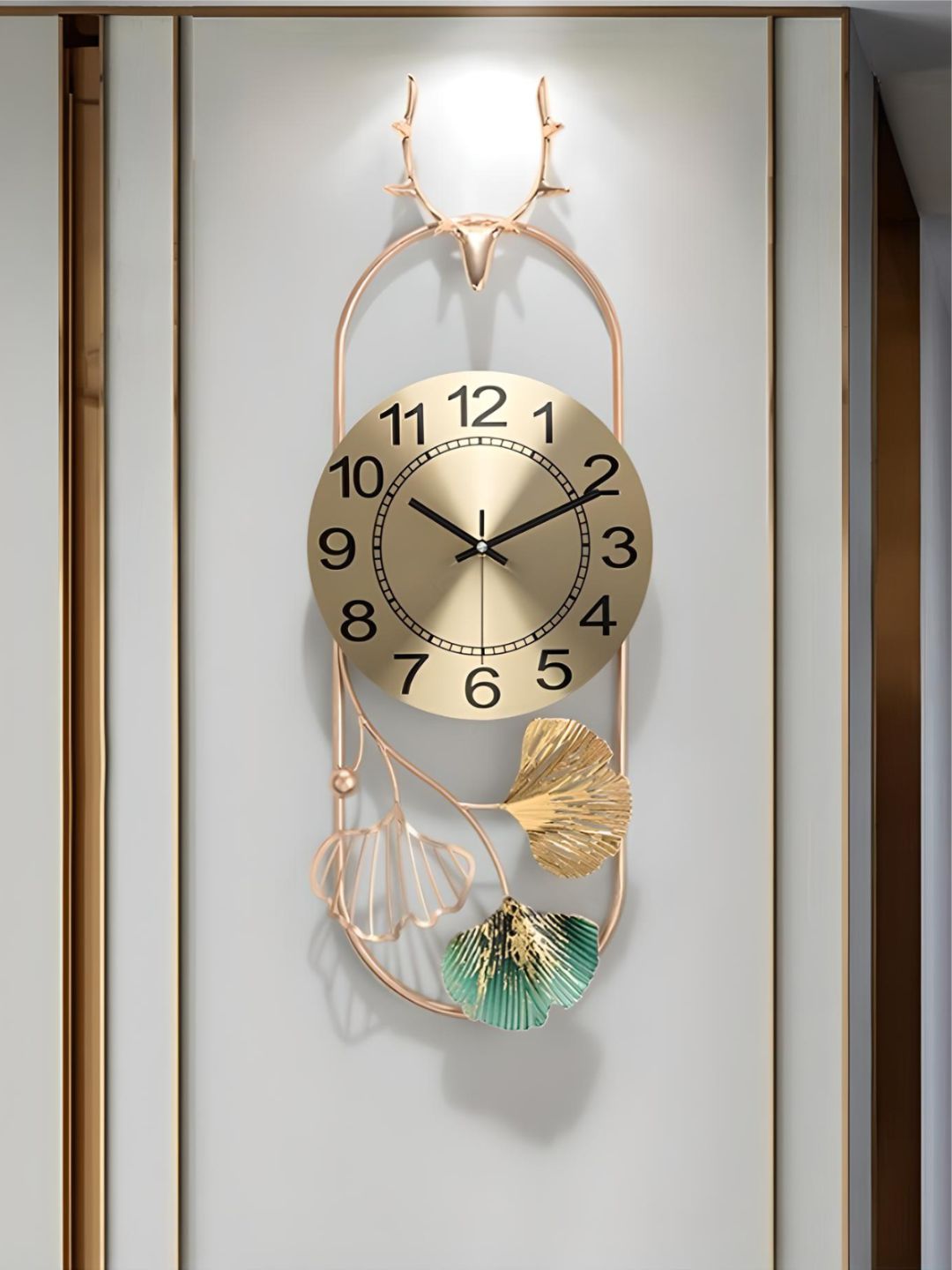 Abstract shaped wall clock