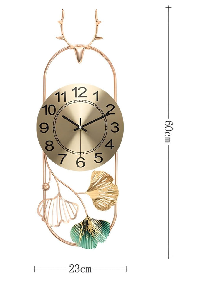 Abstract shaped wall clock
