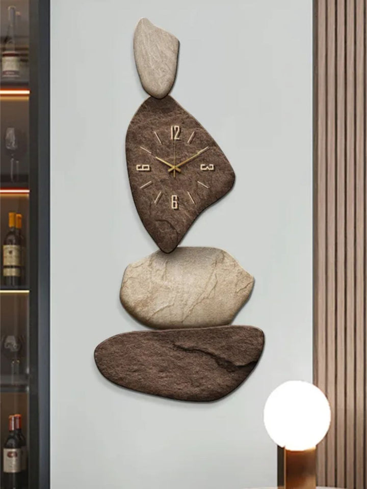 Abstract shaped wall clock