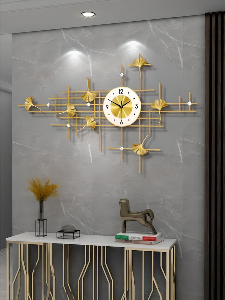 Abstract shaped wall clock