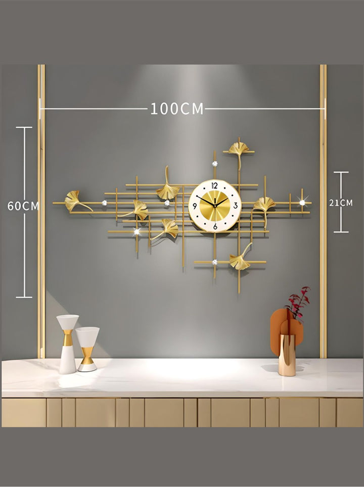 Abstract shaped wall clock