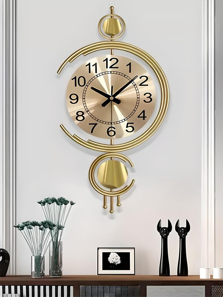 Abstract shaped wall clock