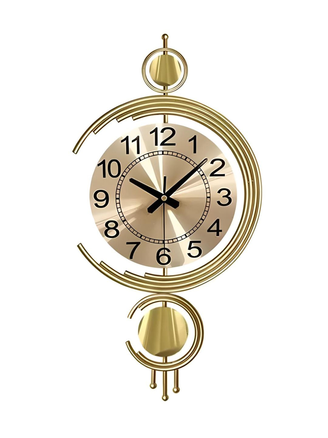 Abstract shaped wall clock