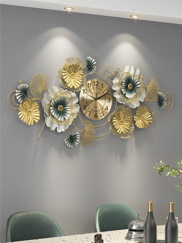 Abstract shaped wall clock