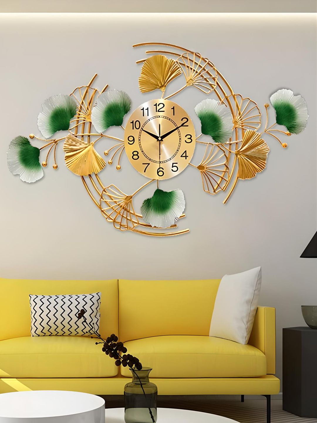 Abstract shaped wall clock