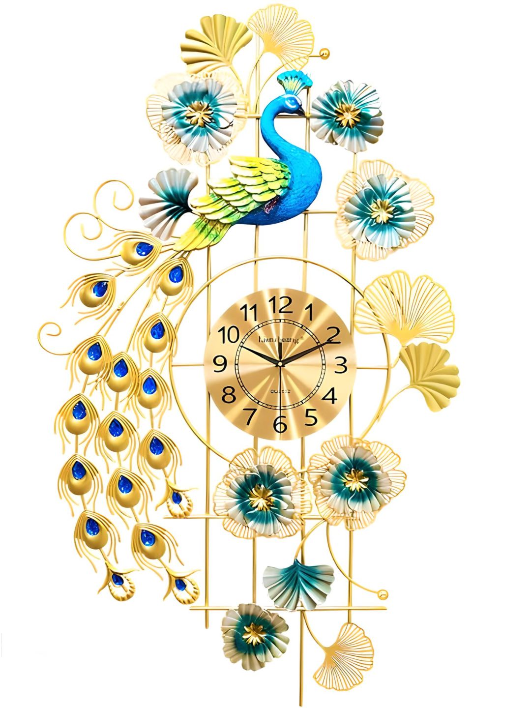 Abstract shaped wall clock