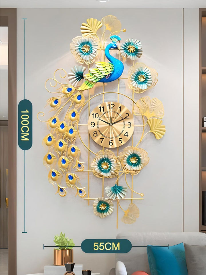 Abstract shaped wall clock
