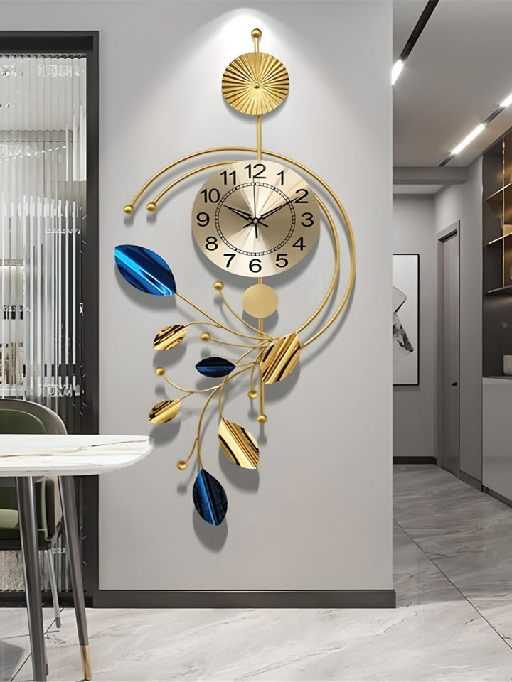 Abstract shaped wall clock