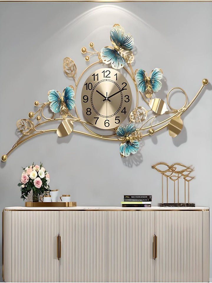 Abstract shaped wall clock