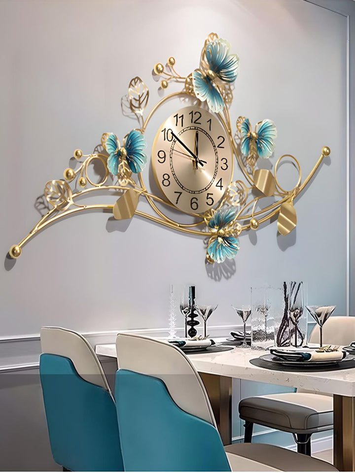 Abstract shaped wall clock