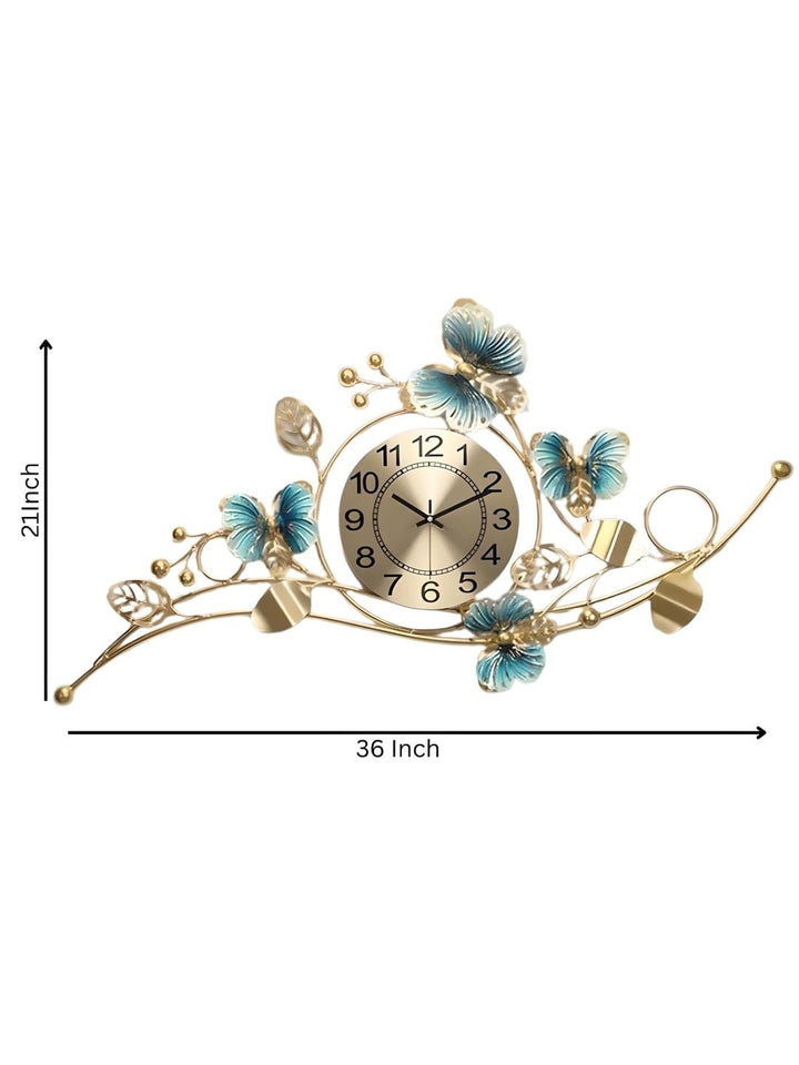 Abstract shaped wall clock