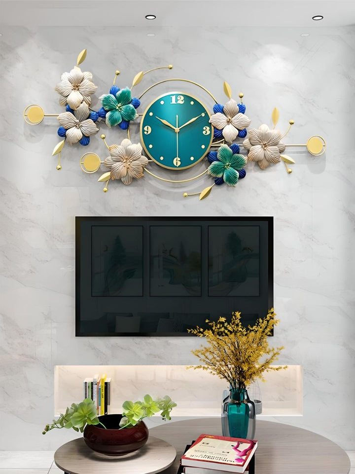 Abstract shaped wall clock
