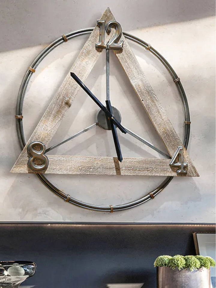 Abstract shaped wall clock