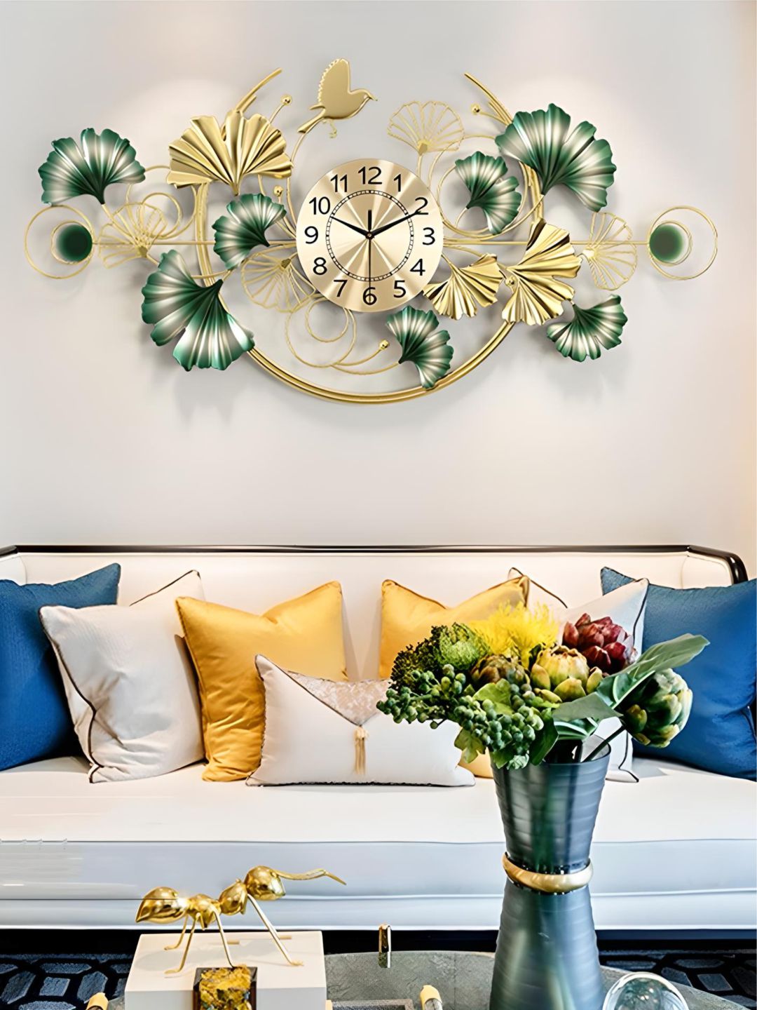 Abstract shaped wall clock