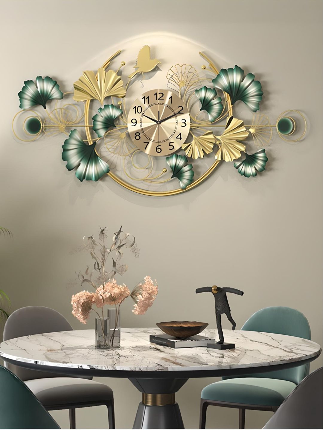 Abstract shaped wall clock