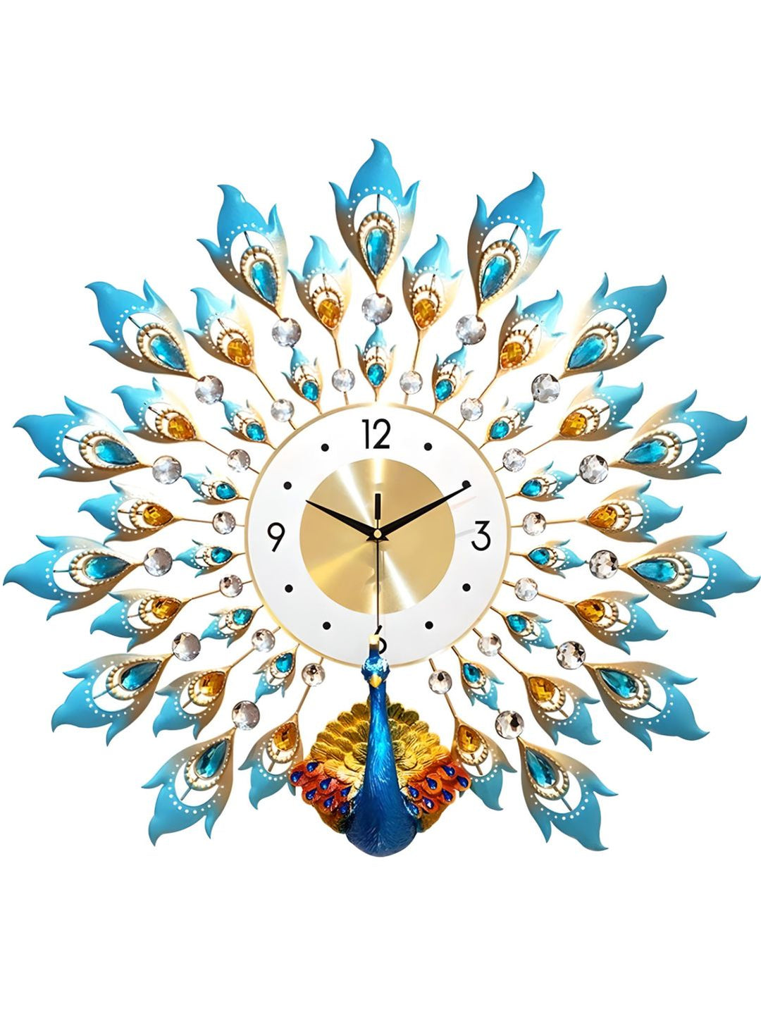Abstract shaped wall clock