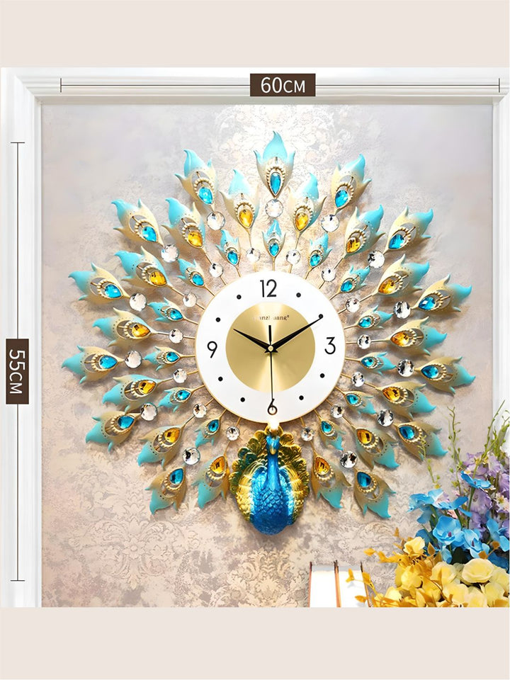 Abstract shaped wall clock
