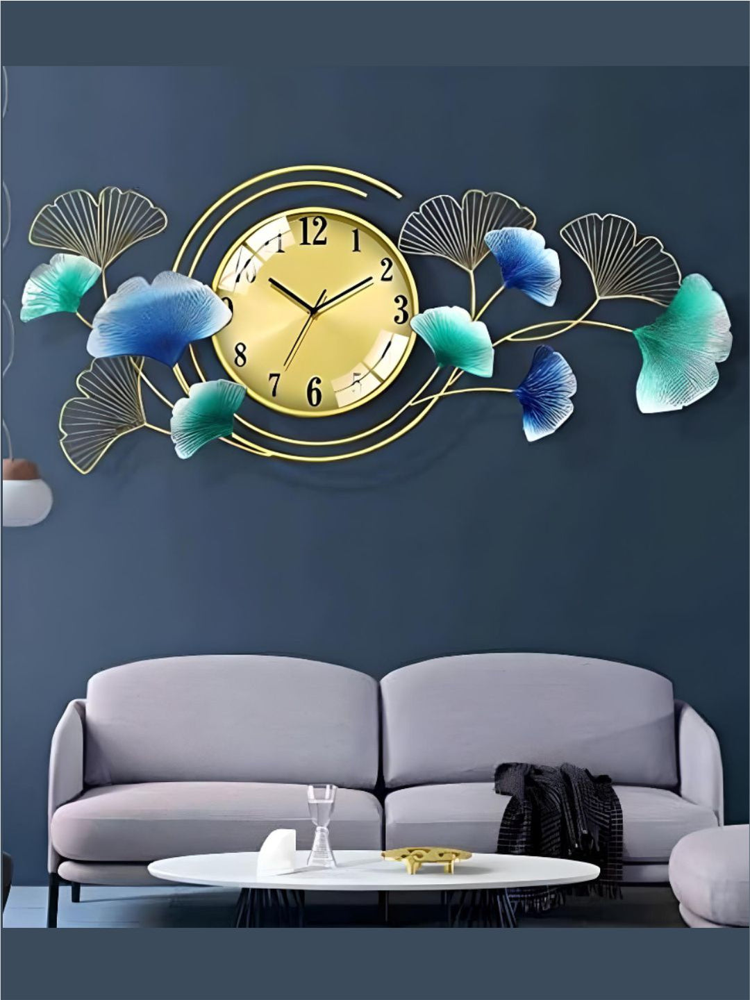 Abstract shaped wall clock