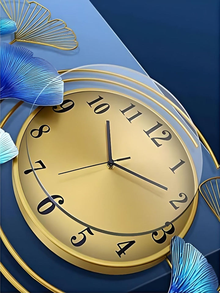 Abstract shaped wall clock