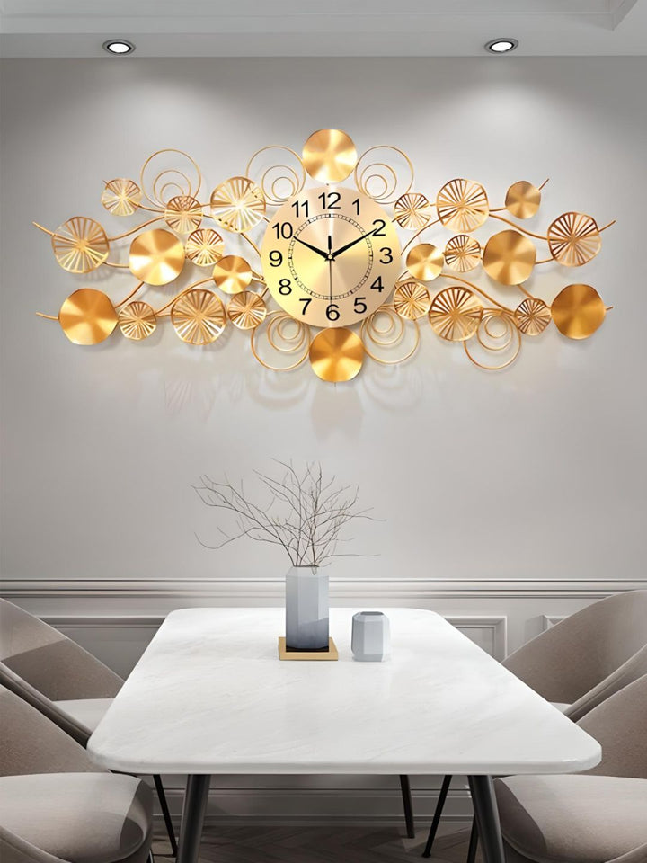 Abstract shaped wall clock