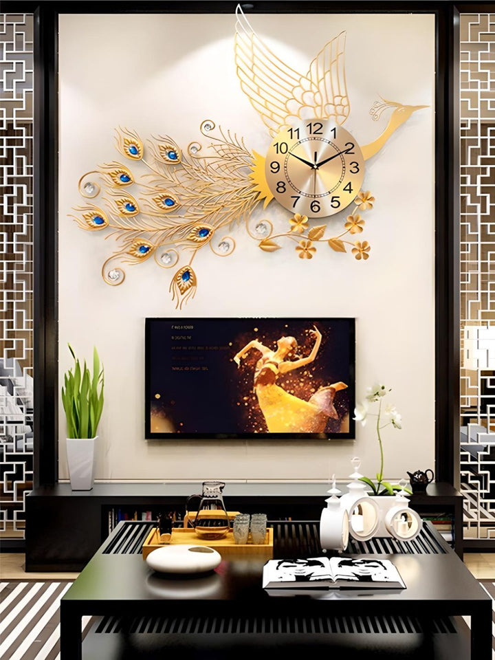 Abstract shaped wall clock