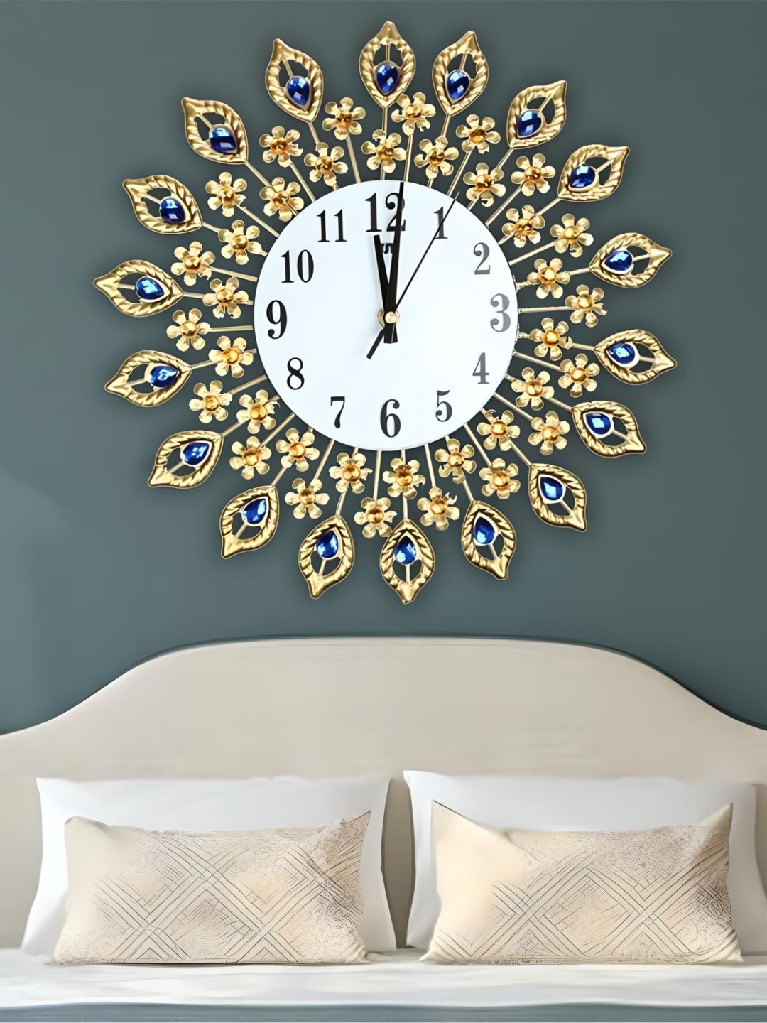 Abstract shaped wall clock